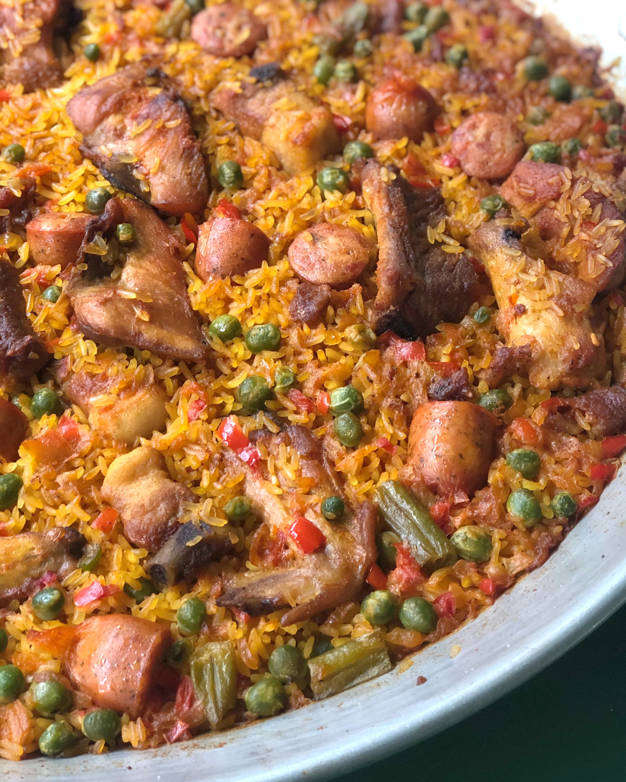 paella carnes
